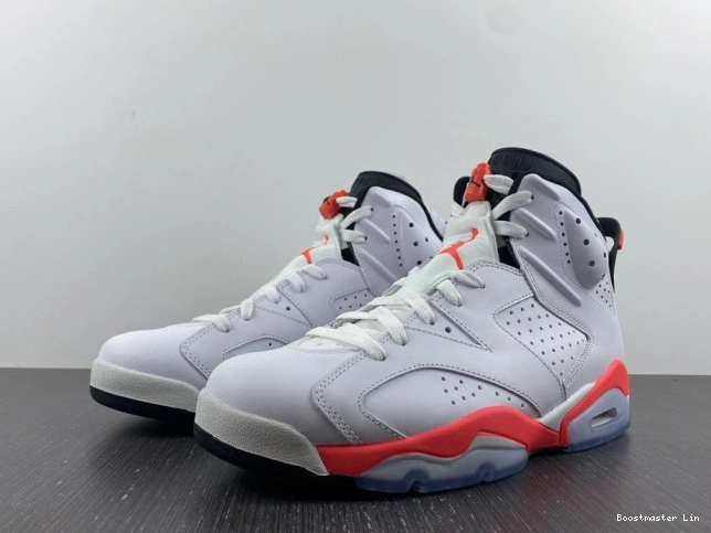 Bmlin (2014) 384664-123 Retro Infrared Jordan White 6 0707
